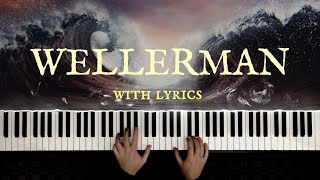 WELLERMAN Sea Shanty WITH LYRICS  Piano Cover by Paul Hankinson [upl. by Belak333]