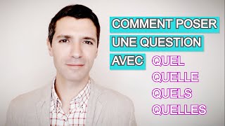 Français A2 B1  Ladjectif interrogatif QUEL version longue [upl. by Alenoel774]