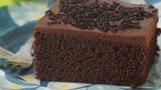 Chocolate Cake Recipe Demonstration  Joyofbakingcom [upl. by Nilsoj]