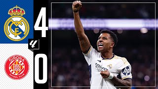 Real Madrid 40 Girona  HIGHLIGHTS  LaLiga 202324 [upl. by Aisital177]