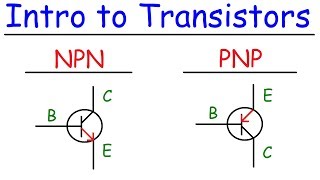 Transistors  NPN amp PNP  Basic Introduction [upl. by Burnside]