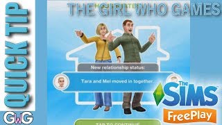 The Sims Freeplay Adding New Sims Without Building Houses QUICK TIP [upl. by Greenman]