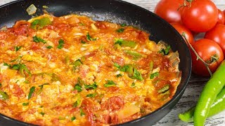 Menemen  Shakshuka  Türkisches Frühstück [upl. by Remde]