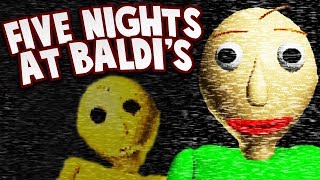 WHO IS GOLDEN BALDI  Five Nights At Baldis Baldis Basics Fan Game [upl. by Nairret240]