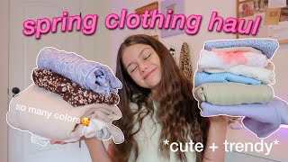 HUGE springsummer try on haul 2021 [upl. by Malti]