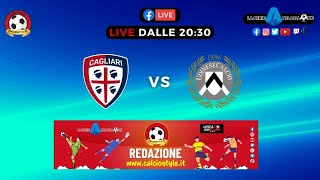 CAGLIARIUDINESE LIVE  SERIE A [upl. by Clarette885]