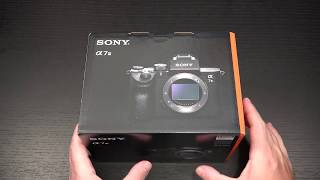 Sony A7iii Unboxing and First Look [upl. by Lennaj377]