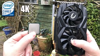 4K Gaming On a Core 2 Duo [upl. by Nicoline]