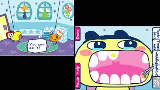 Tamagotchi Connection Corner Shop Dentist gameplay [upl. by Telfer]