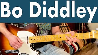 How To Play Bo Diddley  Bo Diddley Guitar Lesson  Tutorial  TABS [upl. by Ella]