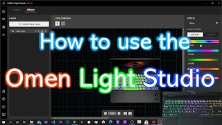 How to Use the Omen Light Studio [upl. by Olnek]