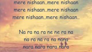 Darshan Raval Mere Nishaan LYRICS badtameez dil title song YouTube [upl. by Hortensia]