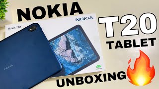 NOKIA T20 TABLET  UNBOXING  IN HINDI  REVIEW [upl. by Adnerad]