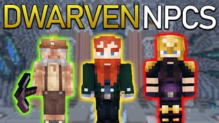 Dwarven Mine NPC Location Guide Hypixel Skyblock [upl. by Nirrek]