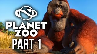 PLANET ZOO Gameplay Walkthrough Part 1  ZOOKEEPER Full Game [upl. by Krischer]