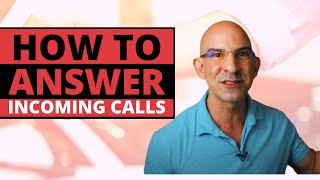 Customer Service Training  How To Answer Incoming Calls [upl. by Enilemme]