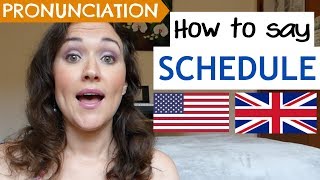 How to Pronounce SCHEDULE US UK amp Australian pronunciation [upl. by Leiad]