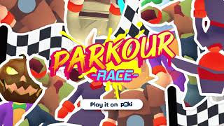 Parkour Race  Play it on Poki [upl. by Mayram974]