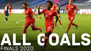 All FC Bayern Goals in the Finals 2020 [upl. by Nerra]