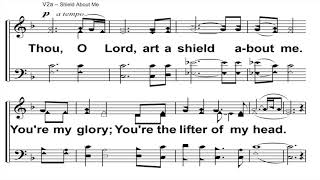 Shield About Me Psalm 3  Acappella  A Cappella [upl. by Noni]