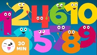 Numbers from 1 to 10  Number Songs  Learning to Count the numbers [upl. by Osner72]