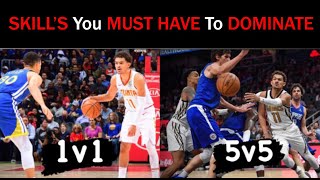 1v1 vs 5v5 Basketball  Differences amp Skills You NEED  Basketball Scoring Tips [upl. by Notsirb]