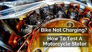 How To Test A Motorcycle Stator [upl. by Gibbons5]