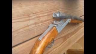 Homemade double barrel Shotgun [upl. by Aniretac]