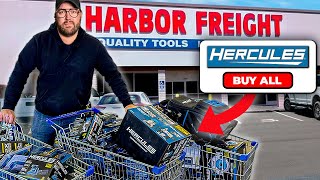 I Bought Every Hercules Tool at Harbor Freight [upl. by Nalyorf795]