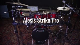 Alesis Strike Pro Electronic Kit Demo [upl. by Benenson21]