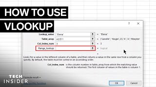 How To Use VLOOKUP In Excel [upl. by Vin]