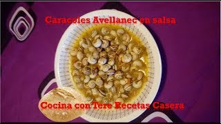 Caracoles en salsa Avellanenc [upl. by Emmerie]