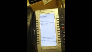 How to factory default a Mitel 5300 series IP telephone [upl. by Hynda]