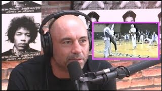 Joe Rogan Watches His Tae Kwon Do KO From 1987 [upl. by Dorca377]