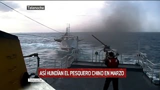 Una de piratas chinos Así hundían al barco chino [upl. by Chloe]