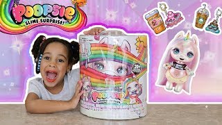 Opening Poopsie Unicorn Slime Surprise [upl. by Naihtsirc]