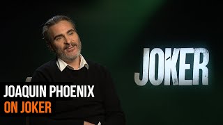 Joaquin Phoenix Interview  JOKER [upl. by Jase]