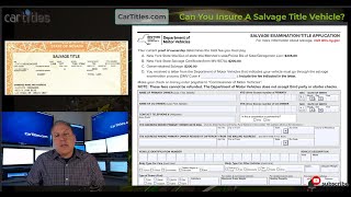 Can You Insure A Salvage Title [upl. by Lednew628]