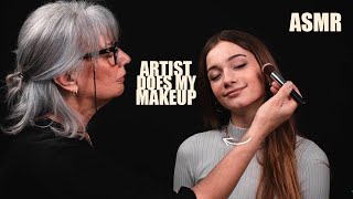 ASMR  MAKEUP ARTIST does my MAKEUP Makeup tutorial [upl. by Joed]