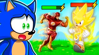 Reacting To FLASH vs SONIC POWER LEVEL COMPARISON [upl. by Cooley713]