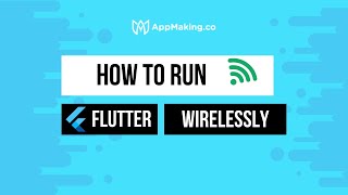 Run Flutter App On Real Device  Wirelessly amp USB  5 Simple Steps [upl. by Micaela482]