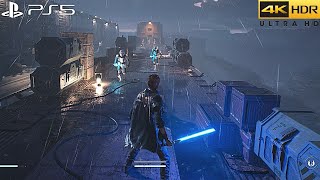 Star Wars Jedi Fallen Order PS5 4K 60FPS HDR Gameplay [upl. by Attennhoj]