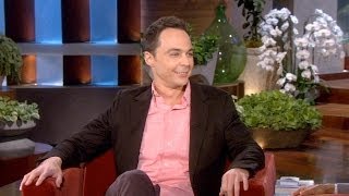 Jim Parsons and Ellen Discuss The Normal Heart [upl. by Nylimaj]