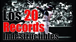 Los 20 Records Indestructibles del Béisbol en Grandes Ligas MLB [upl. by Sherlock630]