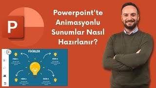 Powerpointte Animasyonlu Sunumlar Nasıl Hazırlanır  Oğuzhan ÇOLAK [upl. by Otreblanauj]