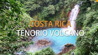 Rio Celeste Waterfall Parque Nacional Volcan Tenorio  Costa Rica [upl. by Nytsuj]