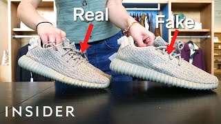 How To Spot Fake Sneakers [upl. by Dnomed]