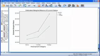 Two Way ANOVA  SPSS part 4 [upl. by Tsiuqram430]