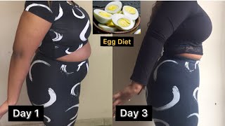 I tried the egg diet for 3 days and this happened  Shocking Results [upl. by Pillihpnhoj]