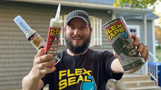 I Put Flex Seal To The Test On My House [upl. by Enybor]